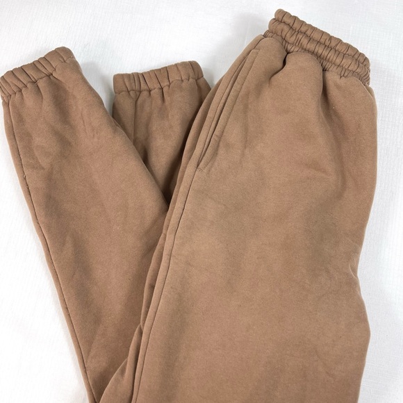MESHKI sweatpants joggers Charlie unisex COSY JOGGER LATTE BROWN track p… - Picture 7 of 7